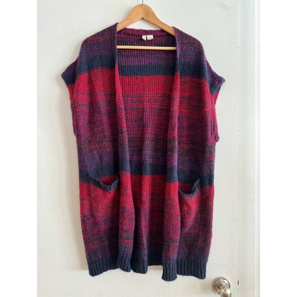 Anthropologie Moth Rinda Mohair blend open from sweater vest XS/S
